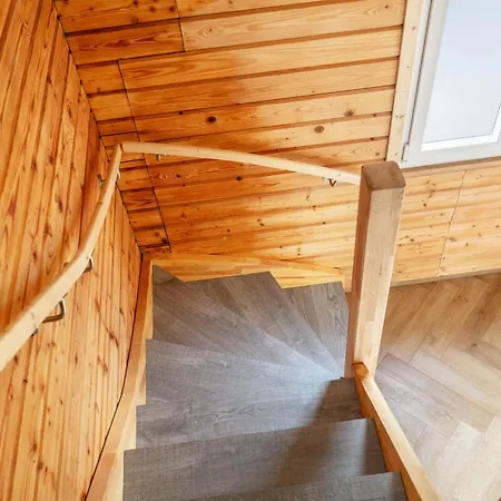 Holzhaus Am Waldrand Дом отдыха Niederfinow