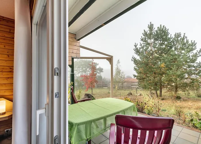 Casa de Férias Holzhaus Am Waldrand