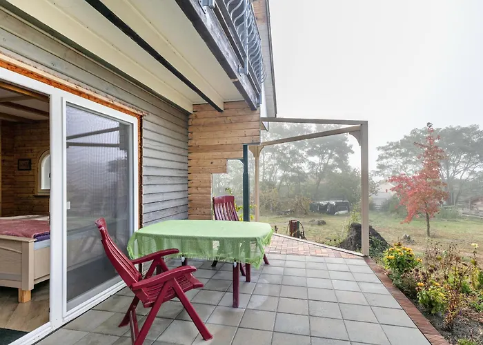 Holzhaus Am Waldrand Сasa de vacaciones Niederfinow